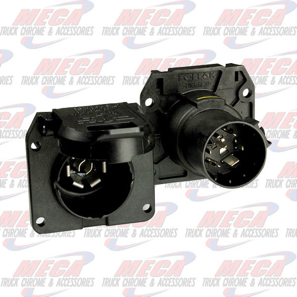 TRAILER SOCKET, 7 WAY RV FOR FORD, PK 1