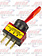 TOGGLE, ON/OFF, GLOW, 20 AMP, RED