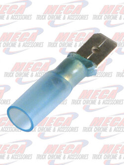 HEAT SHRINK QUICK DISCONNECT, 16-14 GA, MALE, .250