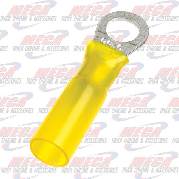 HEAT SHRINK RING, 12-10 GA, 1/4", PK 50