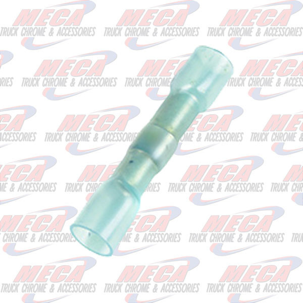 CRIMP & SOLDER BUTT, 16-14 GA, PK 100