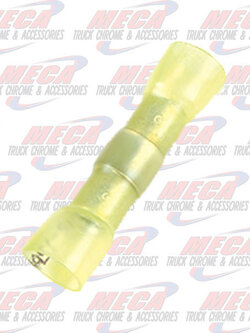 CRIMP & SOLDER BUTT, 12-10 GA, PK 100