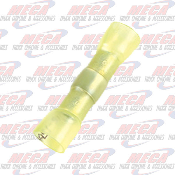 CRIMP & SOLDER BUTT, 12-10 GA, PK 100