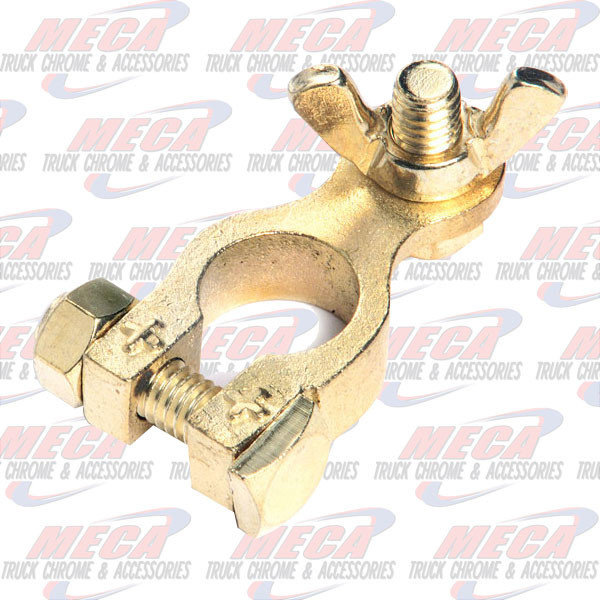 MARINE TERMINAL, BRASS, 5/16", NEG, PK 1