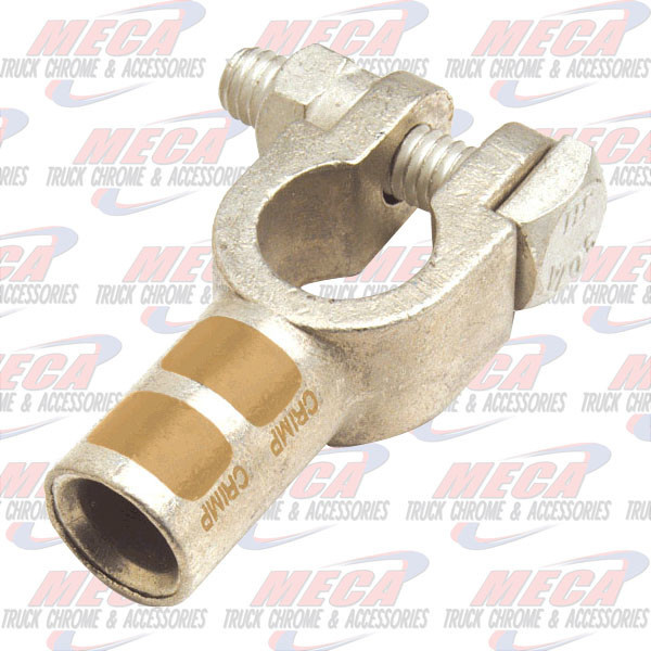 DIE CAST CLAMP, 2/0 GA, POS, PK 1