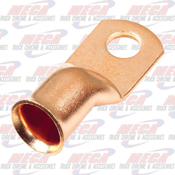 COPPER LUG, 4 GA, 3/8", PK 2