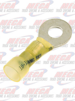 CRIMP & SOLDER RING, 12-10 GA, #10, PK 6