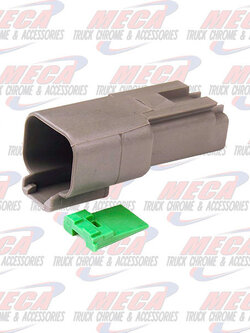 Deutsch, 2-Way Housing and Wedglock, Female, 2 Ea