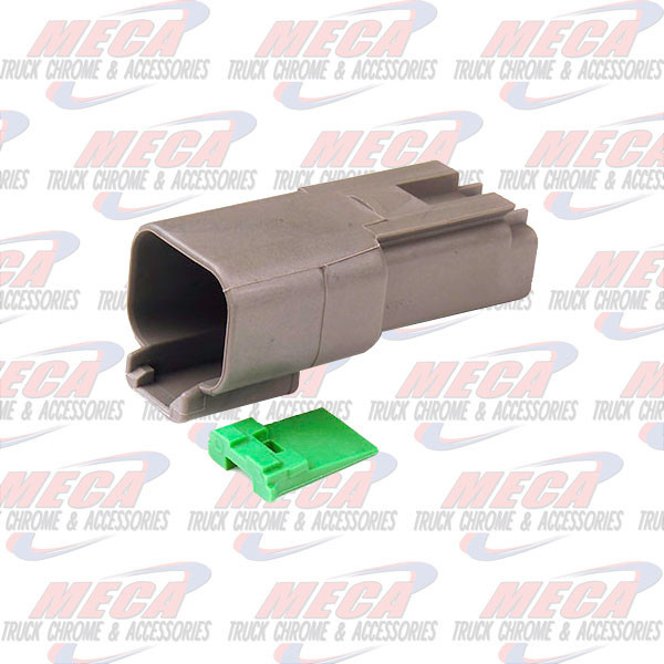 Deutsch, 2-Way Housing and Wedglock, Female, 2 Ea