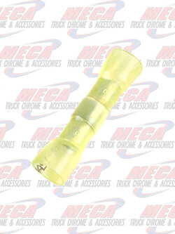 CRIMP & SOLDER BUTT, 12-10 GA, PK 15