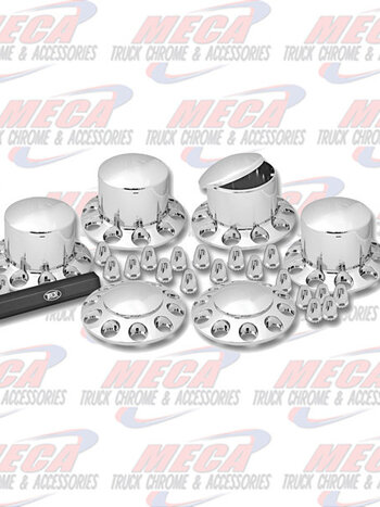 AXLE COVER & NUT COVER KIT FOR ENTIRE TRACTOR ROUND STYLE