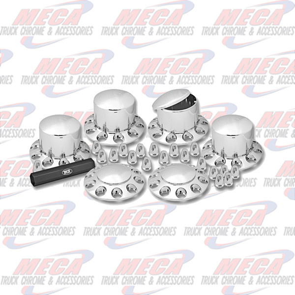 AXLE COVER & NUT COVER KIT FOR ENTIRE TRACTOR ROUND STYLE