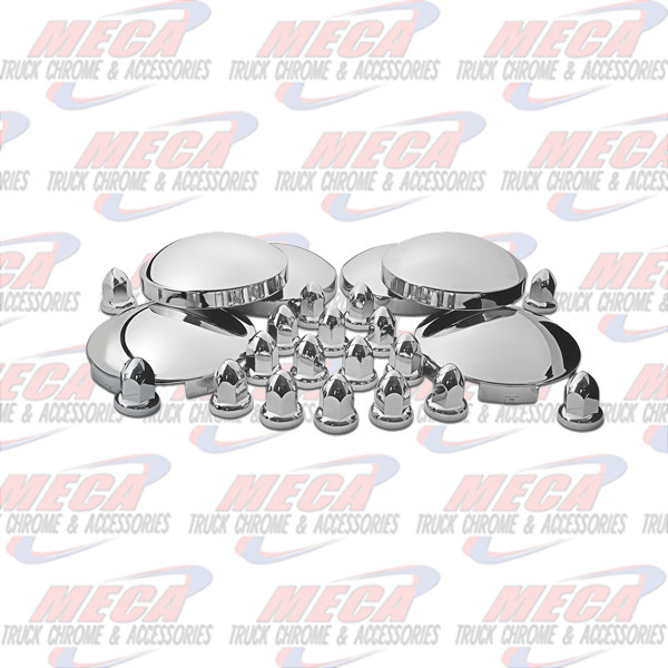 HUB CAP & NUT COVER KIT FOR ENTIRE TRACTOR