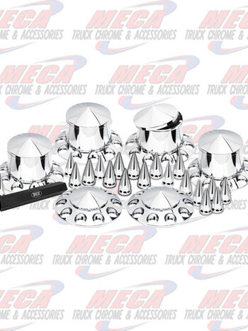 AXLE COVER & NUT COVER KIT POINTED ENTIRE TRACTOR