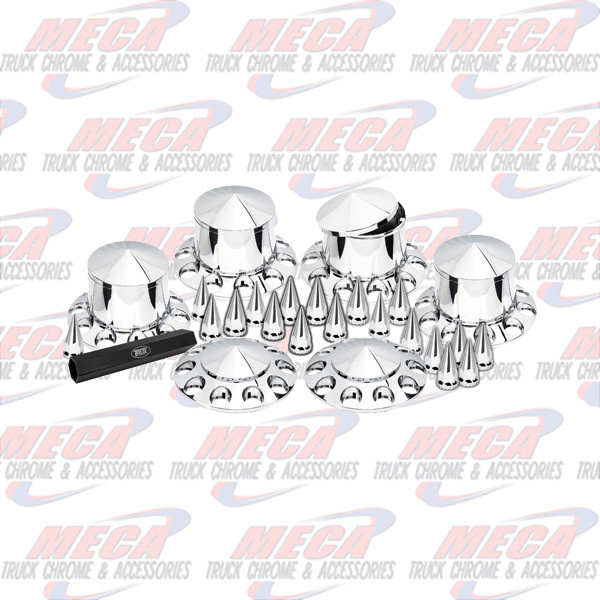 AXLE COVER & NUT COVER KIT POINTED ENTIRE TRACTOR