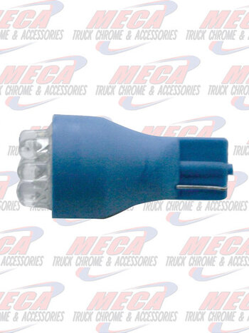 BULB 906 BLUE LED 2 PACK