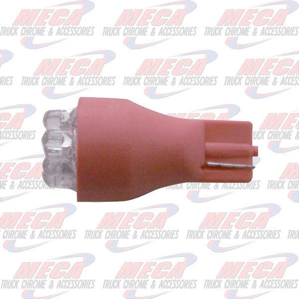 BULB 906 RED LED 2 PACK