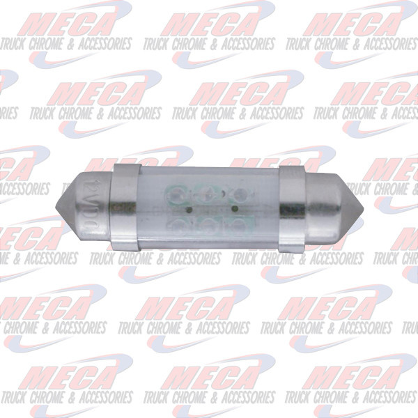 DOME LED BULB GREEN 10MM X 36MM 2PK