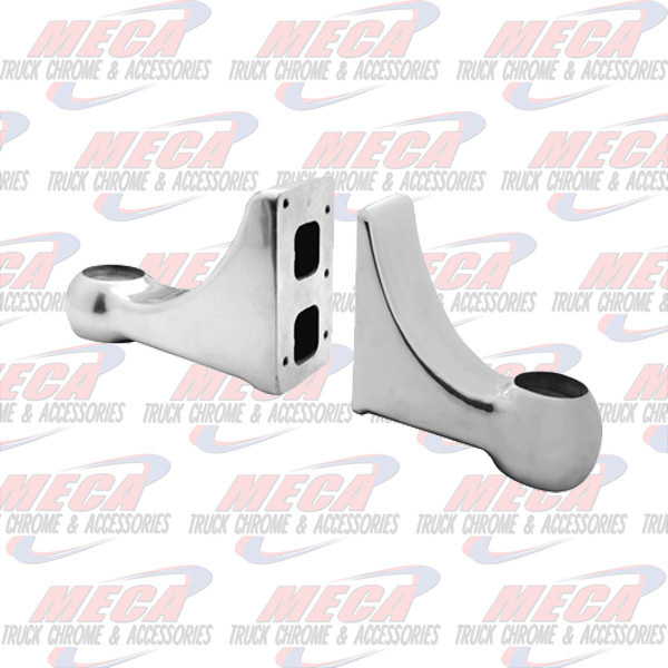 UNITED PACIFIC L-SHAPE AL BRACKET POLISHED PB SET