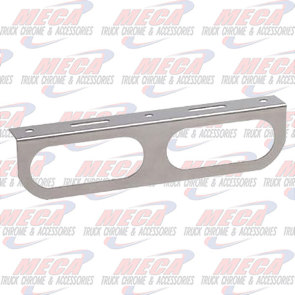 BRACKET ONLY SS OVAL 2HOLE EACH
