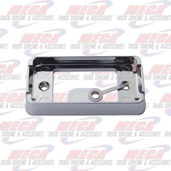 BRACKET CHROME RECT FOR SMALL DUALLY LT