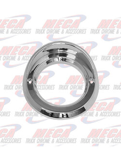 BEZEL 2.5'' W/ VISOR CHROME