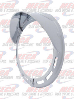 DOUBLE FACE LIGHT BEZEL W/VISOR UPSIDE-DOWN