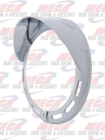 DOUBLE FACE LIGHT BEZEL W/VISOR UPSIDE-DOWN