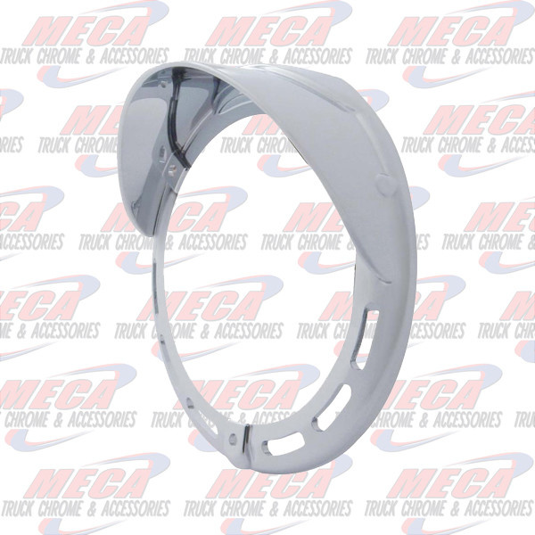 DOUBLE FACE LIGHT BEZEL W/VISOR UPSIDE-DOWN