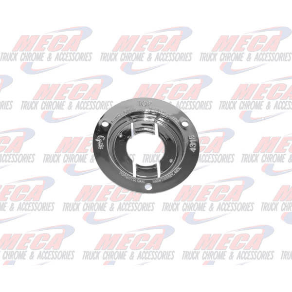 BEZEL 2'' CHROME TWIST ON