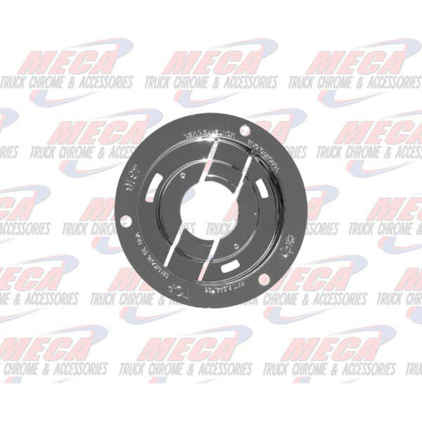 BEZEL 2.5'' CHROME TWIST ON