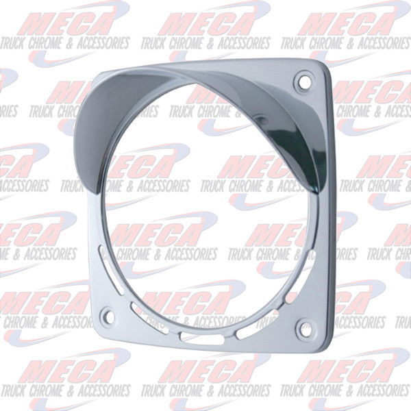 SQUARE UA LIGHT BEZEL W/ VISOR FOR FENDER LT