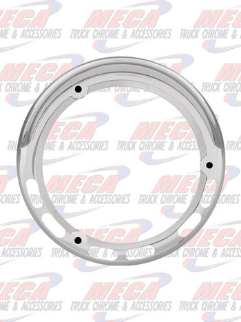 CR. PLASTIC RIM SIDE MOUNT W/ VISOR FOR 4" PED. LED, R/H