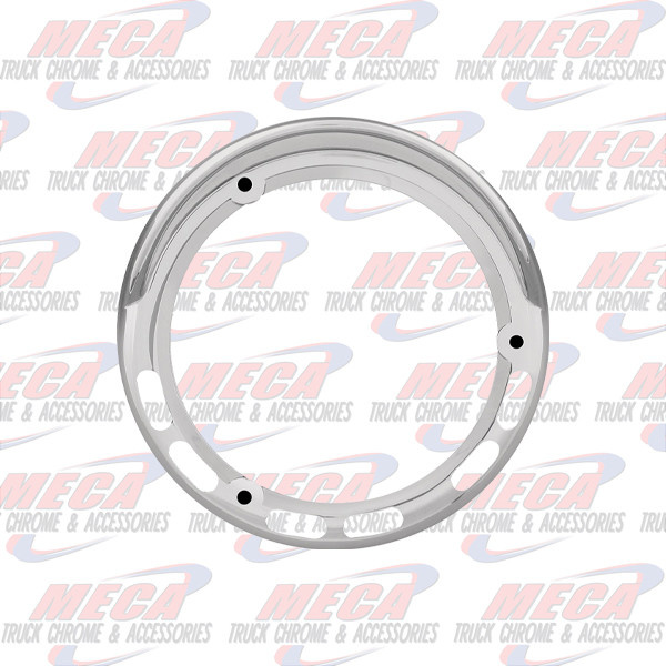 CR. PLASTIC RIM SIDE MOUNT W/ VISOR FOR 4" PED. LED, R/H