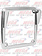 SQUARE UA LT BEZEL NEWER STYLE FENDER LT W/ VISOR