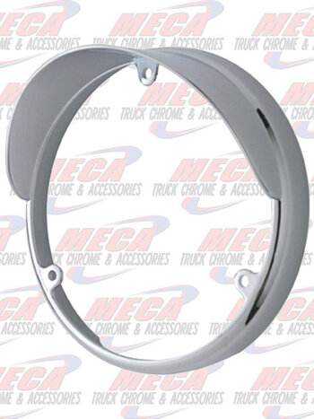 BEZEL RND LOLLYPOP W/ VISOR- BUBBLE LENS LTS