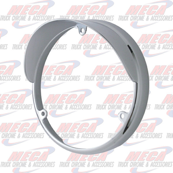 BEZEL RND LOLLYPOP W/ VISOR- BUBBLE LENS LTS