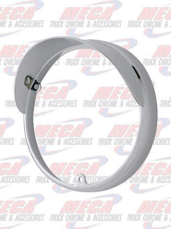 BEZEL RND LOLLYPOP W/ UP SIDE DONW VISOR- BUBBLE L