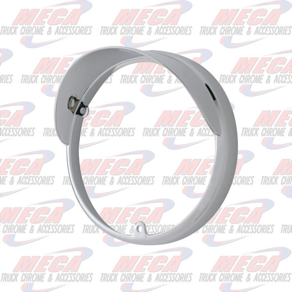 BEZEL RND LOLLYPOP W/ UP SIDE DONW VISOR- BUBBLE L