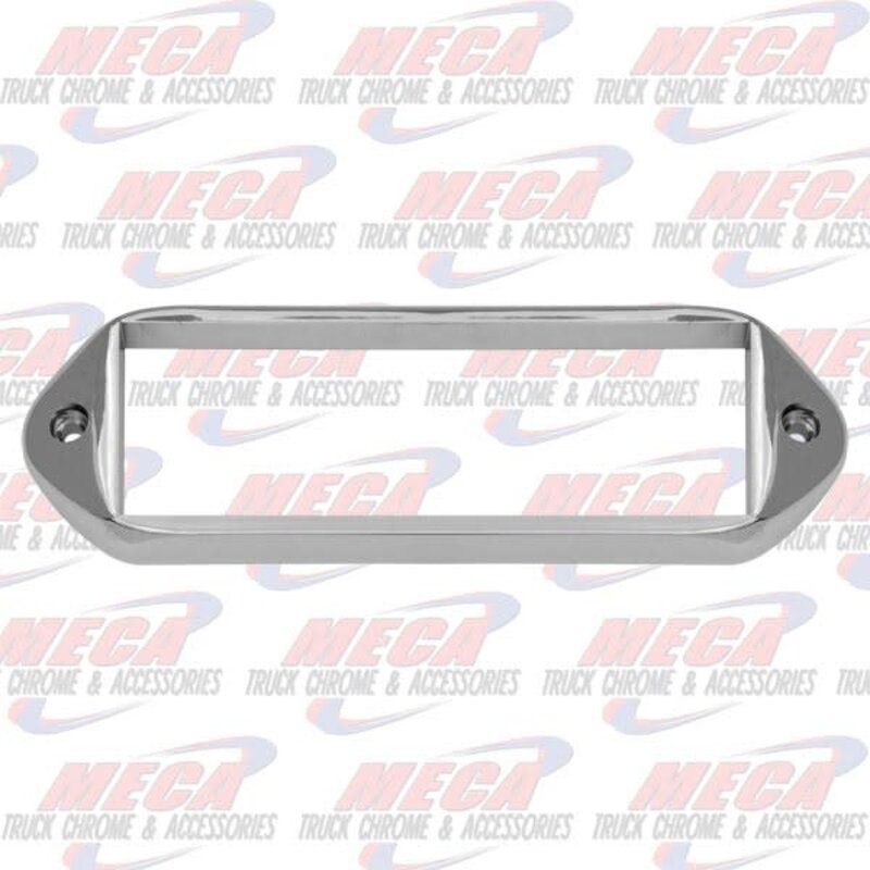 BEZEL FOR TRAILER LIGHTS - CHROME RIM