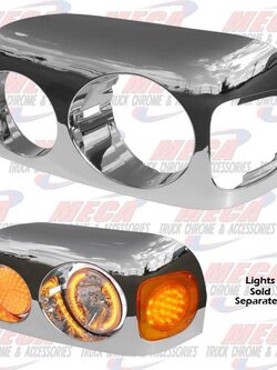 HEADLIGHT BEZEL FL CENTURY DRIVER SIDE 98+