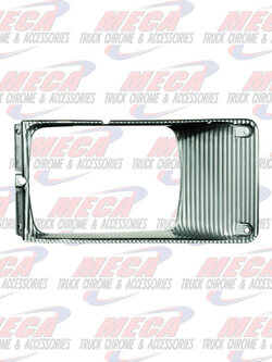 HEADLIGHT BEZEL IHC  4700 PASSENGER SIDE - GRAY