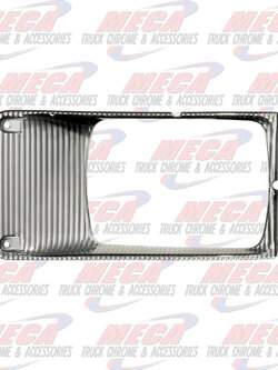 HEADLIGHT BEZEL IHC 4700 DRIVER SIDE - GRAY