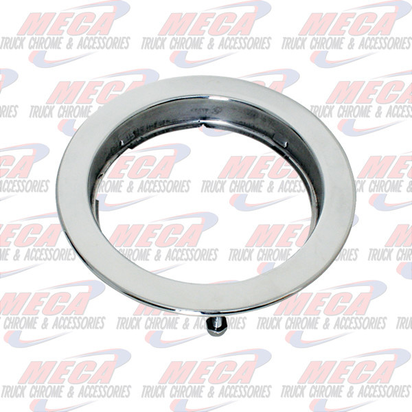 S.S. FLANGE MOUNT BEZEL W/ 3 STUDS FOR 4" GG LED LIGHT