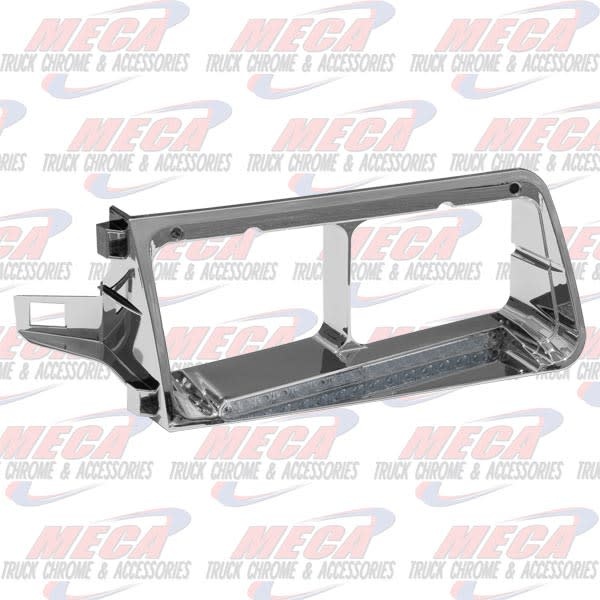 HEADLIGHT BEZEL FL FLD PASSENGER AMBER CLEAR LED