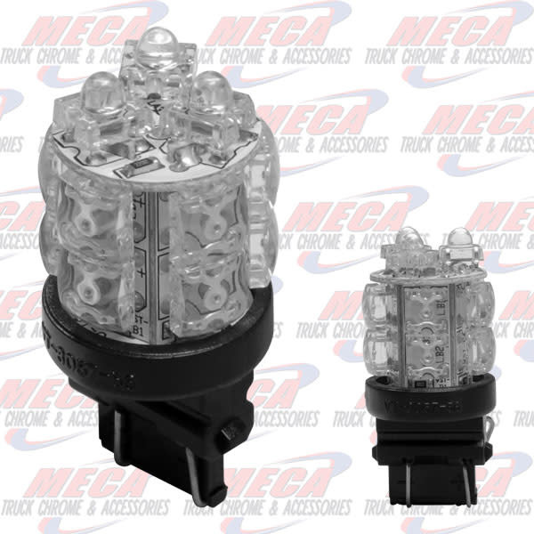 LED BULB 3157 360DE RED STOP/TAIL FUNCTION 13 LED