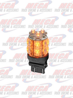 LED BULB 3157 360DE AMBER STOP/TAIL FUNCTION 13 LE