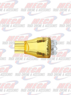 LED LIGHT BULB 912/ 921 AMBER 9 LEDS