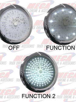 DOME LIGHT LED 5.5" ROUND W/ SOFT TOUCH SWITCH