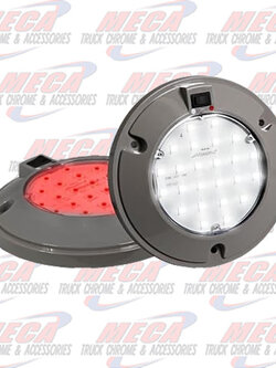 6.0" Dome Light - Three Position HI/OFF/LOWff Switch 1,200 Lumen